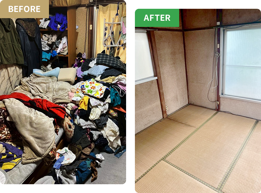東京都葛飾区の遺品整理/戸建て